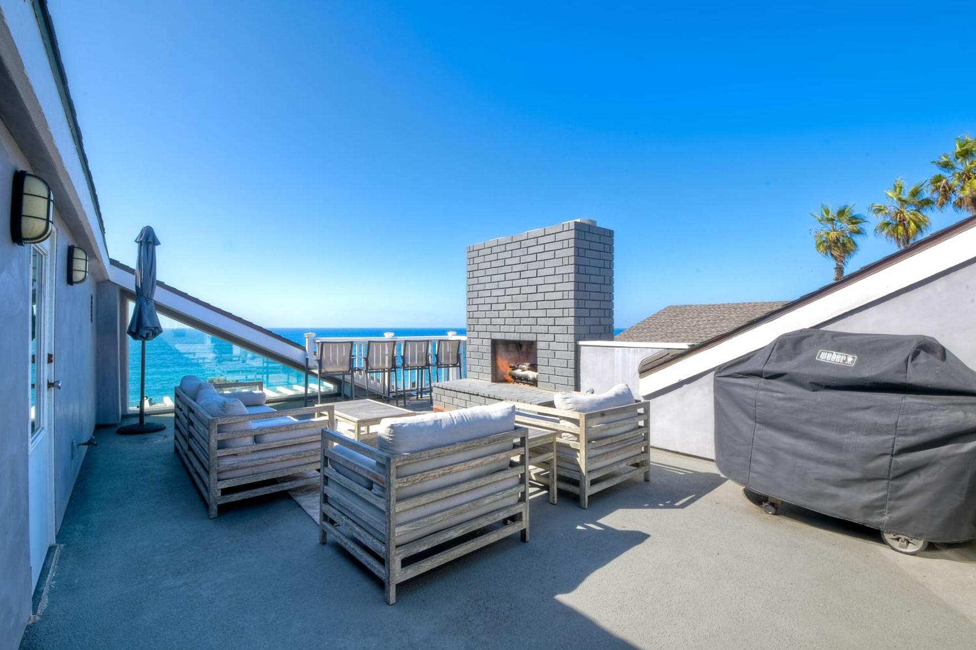 Luxury Ocean Views - 6 Bedroom Home - Steps To Sand カールスバッド エクステリア 写真